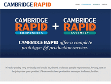 Tablet Screenshot of cambridgerapid.co.uk